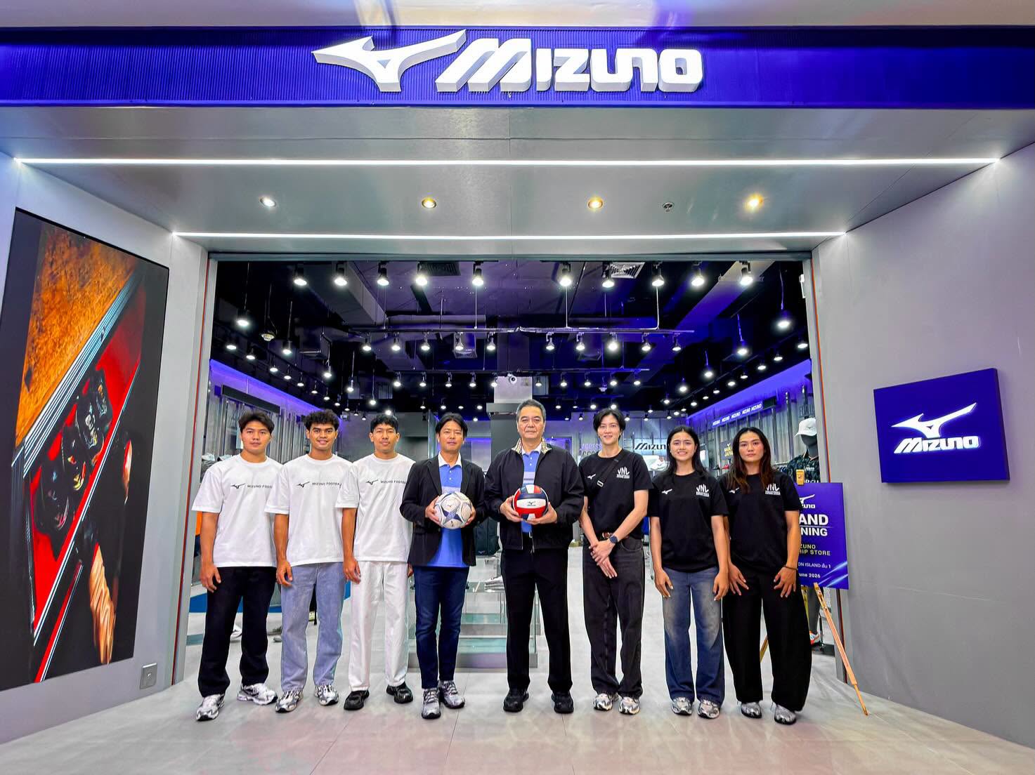 Grand Opening สาขาใหม่ของ Mizuno ที่ Fashion Island
