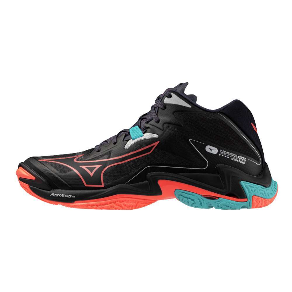 MIZUNO Volleyball Shoes WAVE LIGHTNING Z8 MID Black V1GA2405
